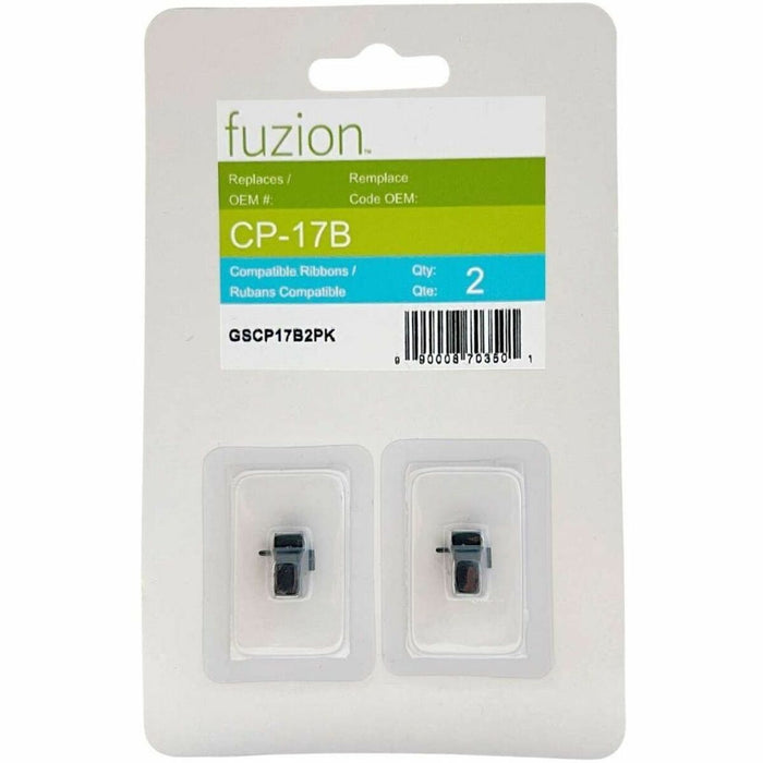 fuzion Compatible Ink Roller for Canon CP-17B - Black - PACK OF 2