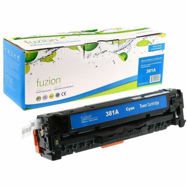 fuzion Compatible Toner for HP CF381A (312A) - Cyan - Yield: 2700