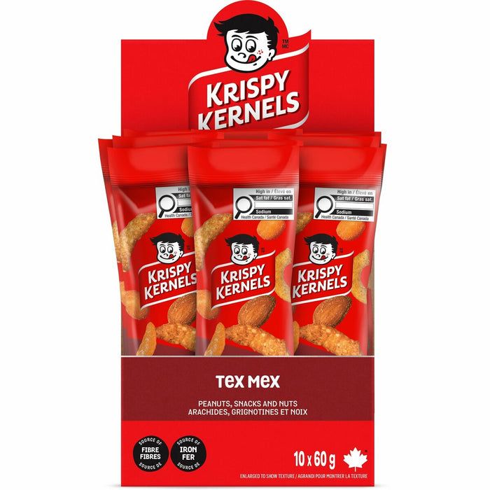 Krispy Kernels Tex Mex Mix - 2.12 oz (60 g) - 10 / Box