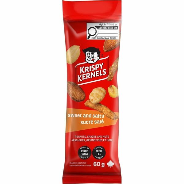 Krispy Kernels Sweet and Salty Mix - Sweet & Salty - 2.12 oz (60 g) - 10 / Box