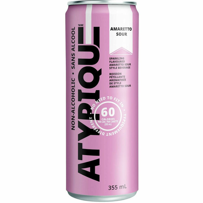 Atypique Amaretto Sour - 355 mL - Amaretto Sour - 4 / Pack