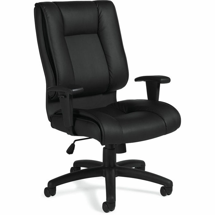 Ashmont High Back Management Tilter, LuxPlus Black - Offices to Go Ashmont High Back Management Tilter Chair - Black LuxPlus Faux Leather