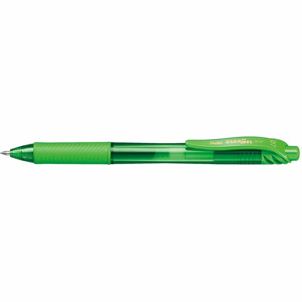 EnerGel EnerGel X 0.7mm BL107 - 0.7 mm (0.03"), Medium Pen Point - Refillable - Retractable - Liquid Gel Ink - Metal Tip - Writing - 1 / Piece