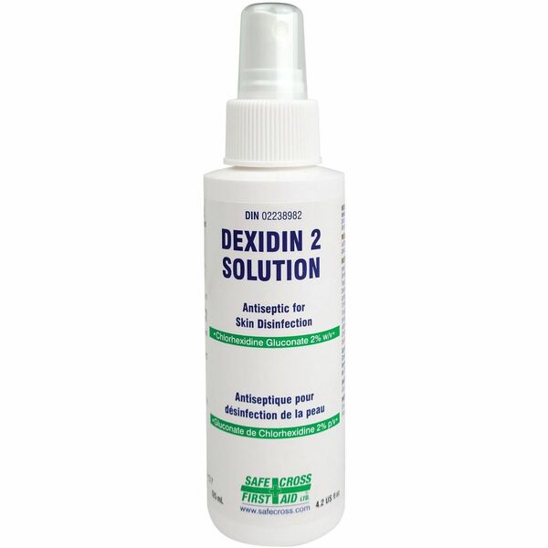First Aid Central Antiseptic Skin Cleanser Spray - Spray - 125 mL - Skin - Antiseptic, Anti-bacterial, Antimicrobial - 1 Each