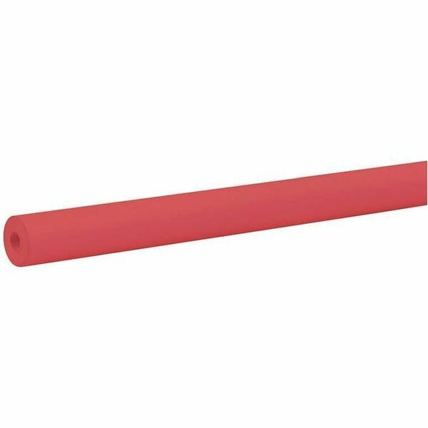 Rainbow Coloured Kraft Duo-Finish Paper - School, Home, Office, Painting and Drawing, Art Room, Table Cover, Banner, Sign, Chalk, Tempera - 36" (914.40 mm) x 100 ft (30480 mm) - Flame - Kraft - 1 Each