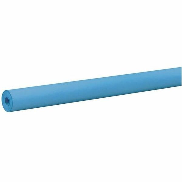 Rainbow Coloured Kraft Duo-Finish Paper - School, Home, Office, Painting and Drawing, Art Room, Table Cover, Banner, Sign, Chalk, Tempera - 36" (914.40 mm) x 100 ft (30480 mm) - Bright Blue - Kraft - 1 Each