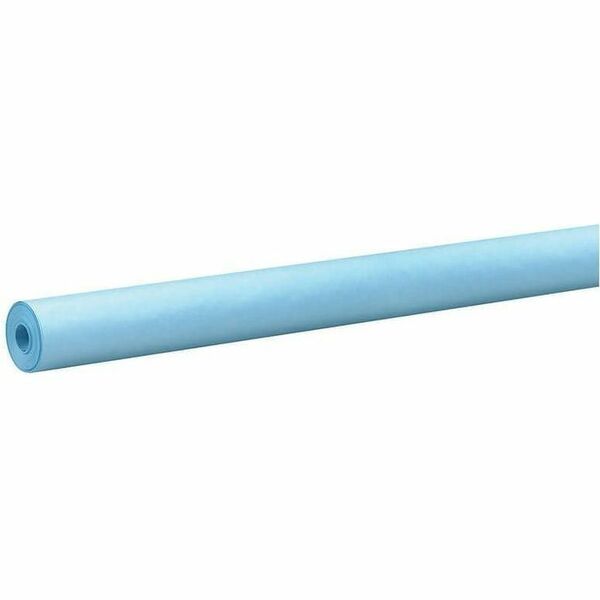 Rainbow Coloured Kraft Duo-Finish Paper - School, Home, Office, Painting and Drawing, Art Room, Table Cover, Banner, Sign, Chalk, Tempera - 36" (914.40 mm) x 100 ft (30480 mm) - Sky Blue - Kraft - 1 Each