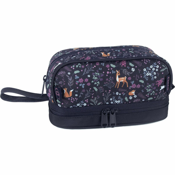 EXECO Carrying Case Pencil - Fauna Pattern - Handle - 4.33" (110 mm) Height x 7.87" (200 mm) Width x 3.54" (90 mm) Depth - 2 L Volume Capacity - 1 Each