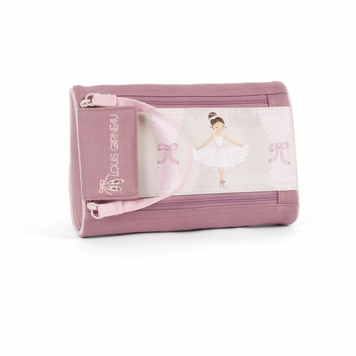 Louis Garneau Carrying Case Pencil - Pink - Polyester Body - 7.87" (200 mm) Height x 5.51" (140 mm) Width x 1.97" (50 mm) Depth - 1.50 L Volume Capacity - 1 Each