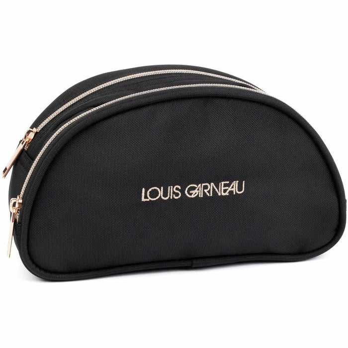 Louis Garneau Carrying Case Pencil - Black, Rose Gold - Polyester Body - Half-Moon Design - 5.12" (130 mm) Height x 9.45" (240 mm) Width x 2.76" (70 mm) Depth - 2.20 L Volume Capacity - 1 Each