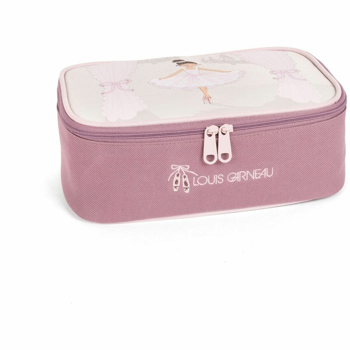 Louis Garneau Carrying Case Pencil - Pink - Polyester Body - 5.51" (140 mm) Height x 8.66" (220 mm) Width x 3.15" (80 mm) Depth - 2.50 L Volume Capacity - 1 Each