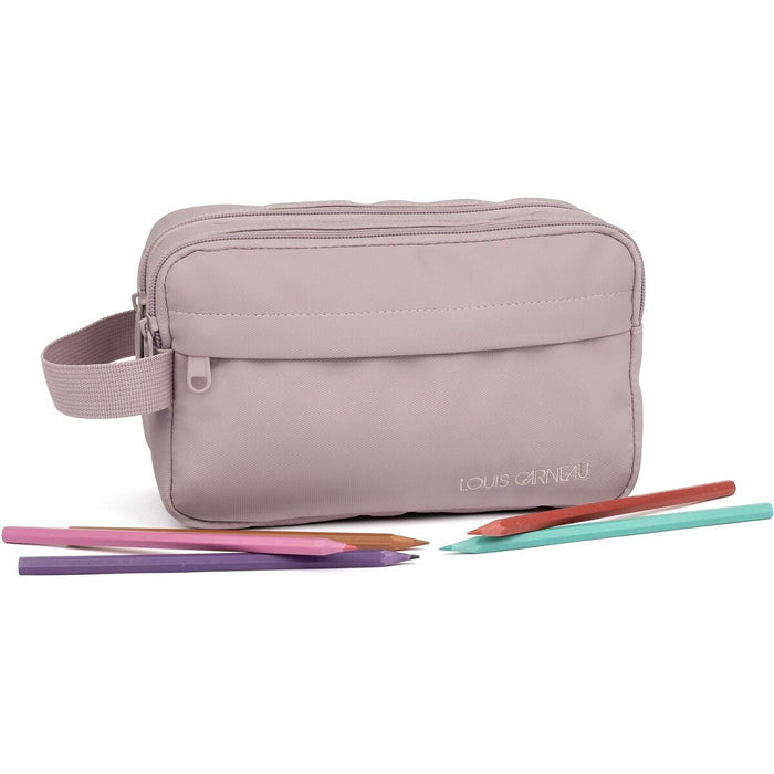 Louis Garneau Carrying Case Pencil - Pink - Handle - 8.66" (220 mm) Height x 5.51" (140 mm) Width x 3.74" (95 mm) Depth - Large Size - 3 L Volume Capacity - 1 Each