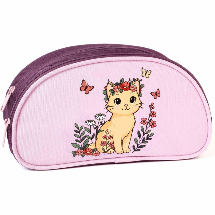 Louis Garneau Carrying Case Pencil - Pink - Polyester Body - 5.12" (130 mm) Height x 9.45" (240 mm) Width x 2.76" (70 mm) Depth - 2.20 L Volume Capacity - 1 Each