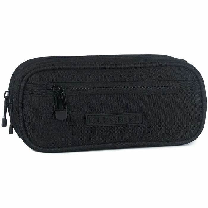 Louis Garneau Carrying Case Pencil - Black - Polyester Body - 3.94" (100 mm) Height x 9.06" (230 mm) Width x 3.94" (100 mm) Depth - 2.50 L Volume Capacity - 1 Each