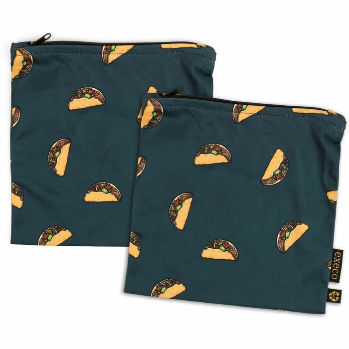 EXECO Snack Bag - Taco Pattern - Fabric