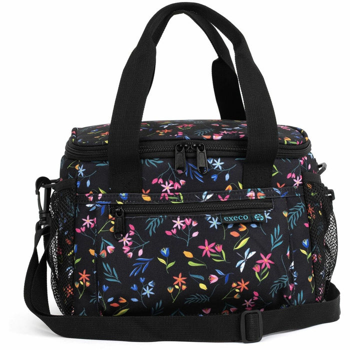 EXECO Lunch Box - 8.50 L Capacity - Floral pattern