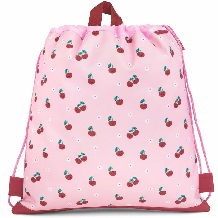 EXECO Carrying Case (Tote) Gym - Cherry Pattern - 14.96" (380 mm) Height x 13.39" (340 mm) Width x 0.39" (10 mm) Depth - Small Size - 13 L Volume Capacity - 1 Each