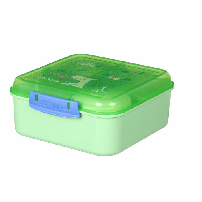 Sistema Lunch Box - 1.25 L Capacity - Leak Proof - Assorted