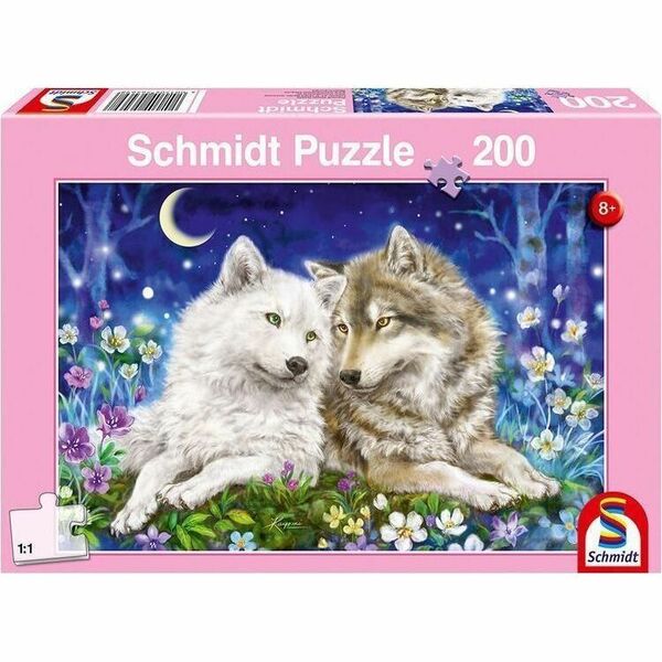 Schmidt Cuddly Wolf Friends , 200 Pcs - 200 Piece - Theme/Subject: Animal - 8+