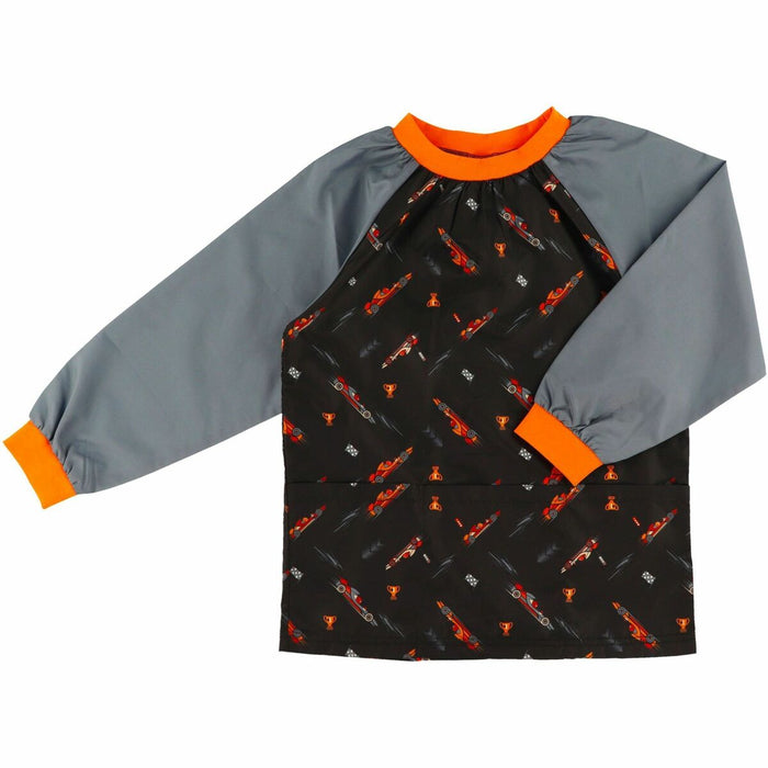 NANO Craft Smock - 10/12 Size - Polyester - Black, Gray
