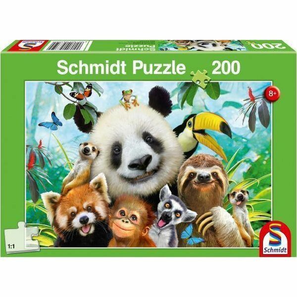 Schmidt Animal Fun! 200 Pcs - 200 Piece - Theme/Subject: Animal, Fun - 8+