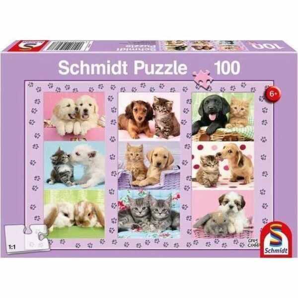 Schmidt My Animal Friends, 100 Pcs - 100 Piece - Theme/Subject: Animal - 6+