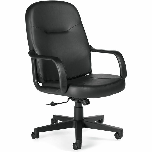 Annapolis High Back Tilter, LuxPlus Black - Offices to Go Annapolis High Back Tilter Office Chair - Black LuxPlus Faux Leather