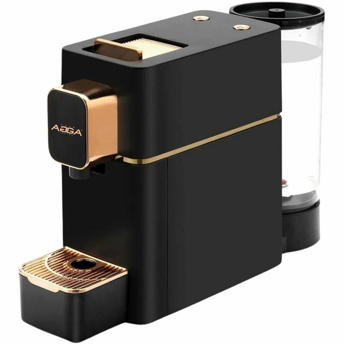 AGGA Coffee BARISTA-1 Compact Espresso Machine | Black - Nespresso Pod/Capsule Brand - Black