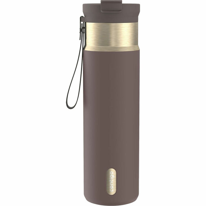 Contigo Dual Sip Bottle - 709.76 mL - Terra Champagne - Stainless Steel, Metal