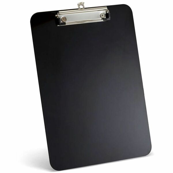 Officemate Magnetic Clipboard - Storage for Document - 9" (228.60 mm) x 12 1/2" (317.50 mm) Sheet Size - Plastic - Black - 1 Each