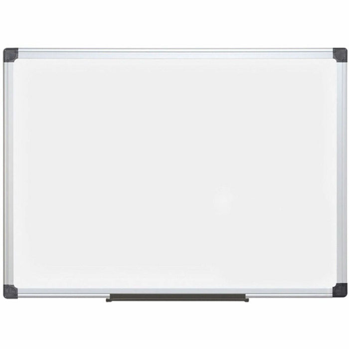 Merangue MA0307170 - Maya Magnetic Steel Board 24" x 36" - 24" (60.96 cm) Width x 36" (91.44 cm) Height - Lacquered Steel Surface - Anodized Aluminum Frame - Horizontal/Vertical - Magnetic - Durable, Magnetic, Easy to Clean, Pen Tray, Stain Resistant - 1