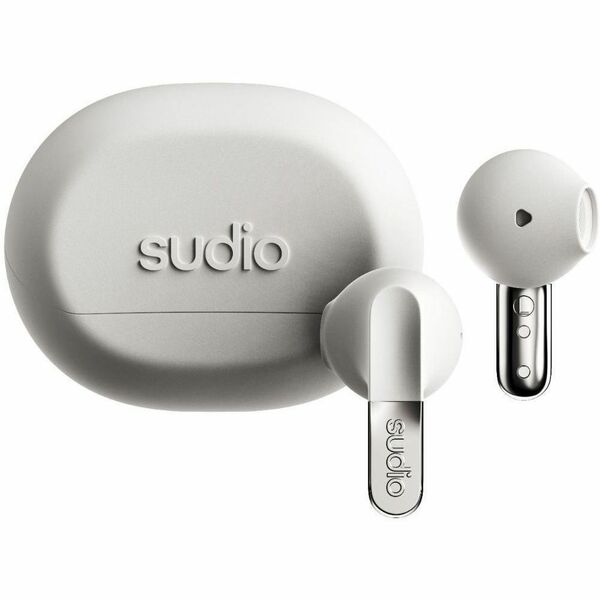 Sudio N3 Earbuds - Stereo - True Wireless - Bluetooth - 32.8 ft (10 m) - 32 Ohm - Earbud, On-ear - Binaural - In-ear - White