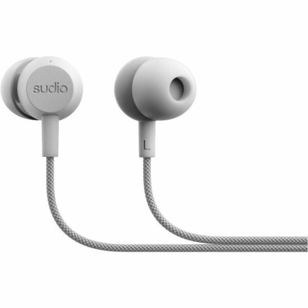 Sudio V3 Wired Earbuds - Stereo - USB Type C - Wired - 32 Ohm - Earbud - Binaural - In-ear - White