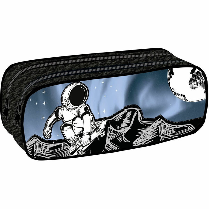 Butterfly Carrying Case Pencil - Nylon Body - Astronaut motif - 3.15" (80 mm) Height x 8.66" (220 mm) Width - 1 Each
