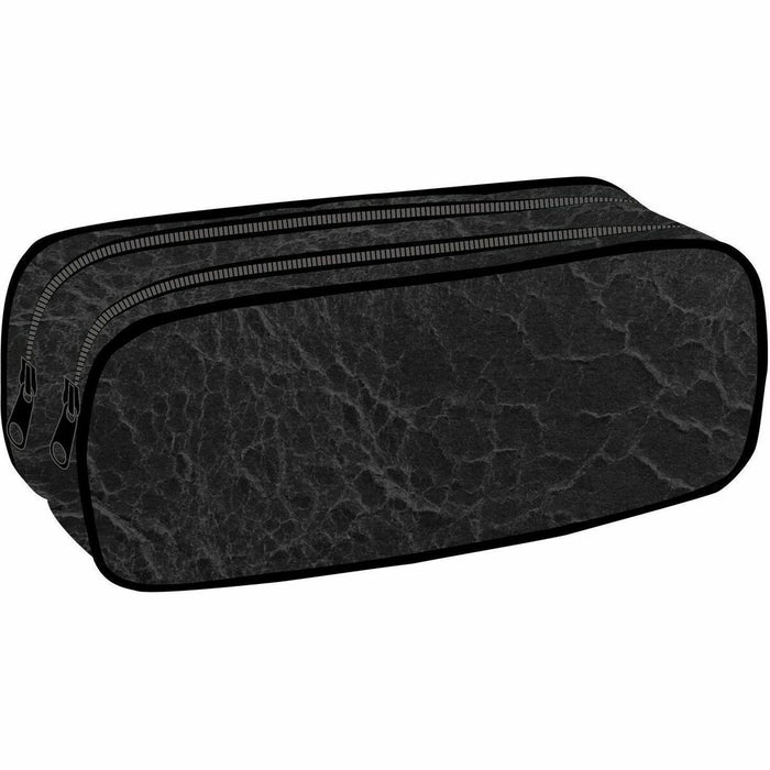 Butterfly Carrying Case Pencil - Black - Nylon, Polyvinyl Chloride (PVC) Body - 3.15" (80 mm) Height x 8.66" (220 mm) Width - 1 Each