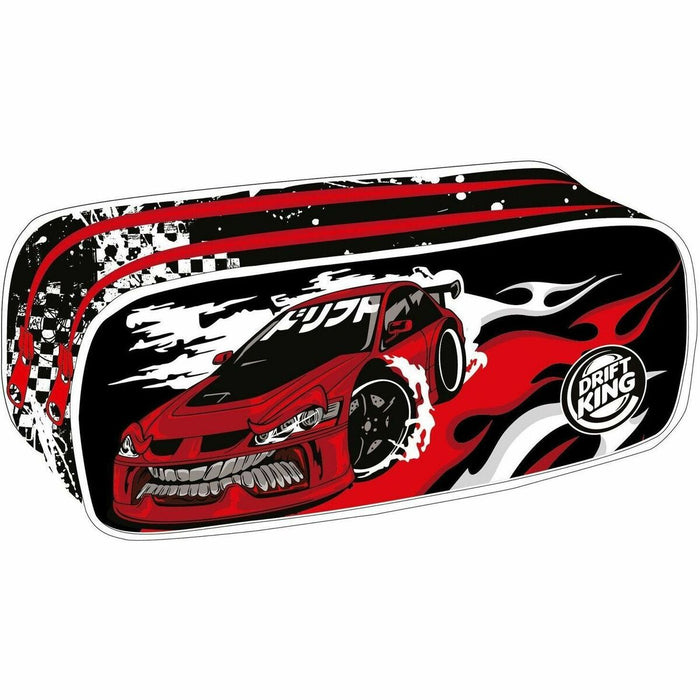 Butterfly Carrying Case Pencil - Nylon Body - Car motif - 3.15" (80 mm) Height x 8.66" (220 mm) Width - 1 Each