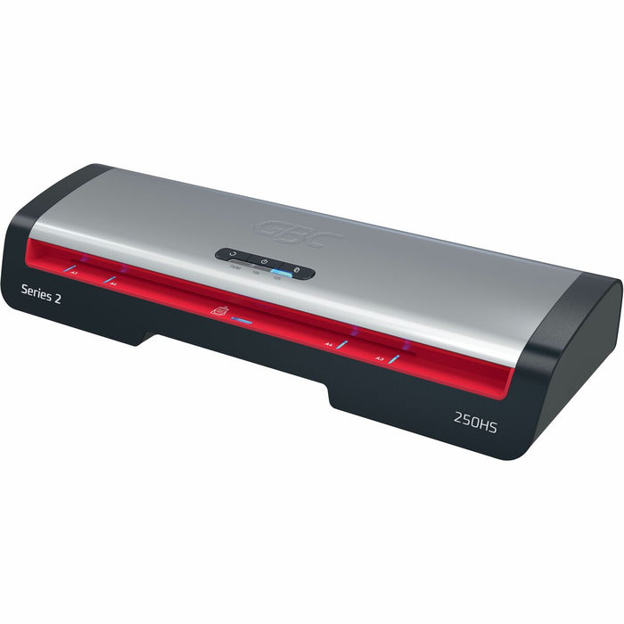 GBC 250HS 13" Laminating Machine - Pouch - 13" (330.20 mm) Lamination Width - 5 mil (0.13 mm) Lamination Thickness - 5.47" (138.94 mm) Height x 9.33" (236.98 mm) Width