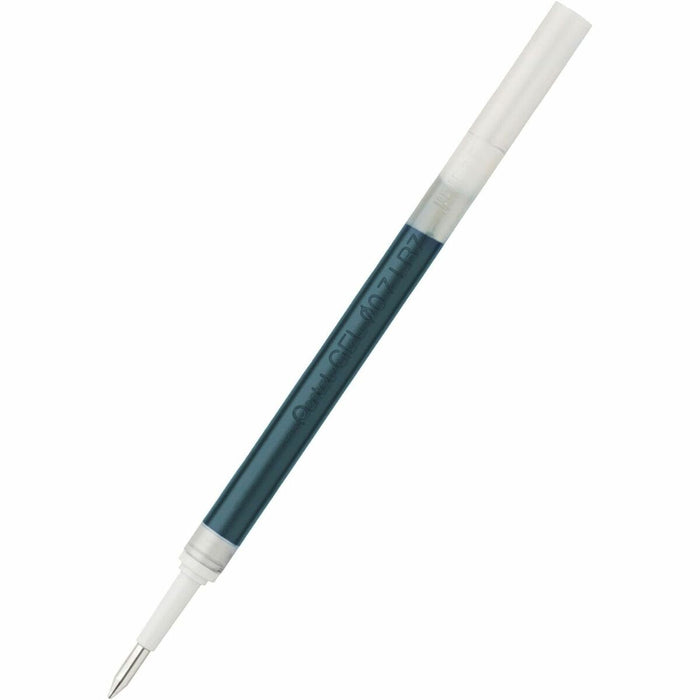 Pentel EnerGel Gel Ink Pen Refill - 0.7 mm (0.03") , Medium Point - Turquoise Ink - Retractable, Smooth Writing, Quick-drying Ink, Smear Resistant, Smudge Resistant, Glob-free - 1 Each