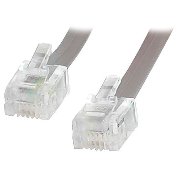 StarTech.com 25 ft RJ11 Telephone Modem Cable - Position your modem up to 25ft from your computer