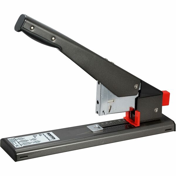 Bostitch Extra Heavy-duty Anti-Jam Stapler - Staples Upto 215 Sheet - Holds Upto 215 Staple - Full Strip - Staple Size: 1/4" (6.35 mm), 3/8" (9.52 mm), 1/2" (12.70 mm), 5/8" (15.88 mm), 13/16" (20.64 mm), 15/16" (23.81 mm) - 2.75" (69.85 mm) Throat Depth