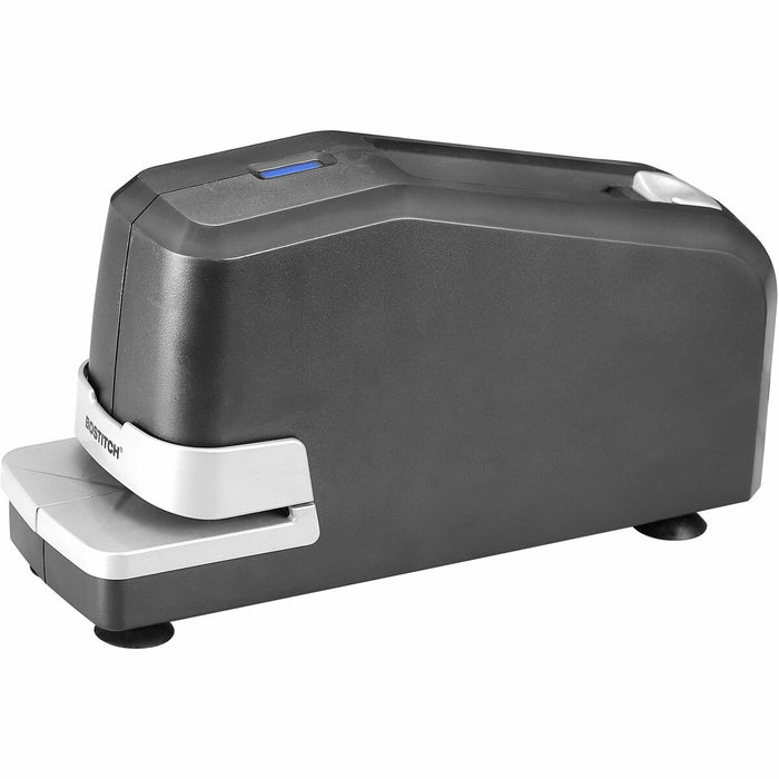 Bostitch Impulse 30-Sheet Electric Stapler - Staples Upto 30 Sheet - Holds Upto 210 Staple - Full Strip - Staple Size: 1/4" (6.35 mm) - 0.50" (12.70 mm) Throat Depth - Black - Rubber, Plastic - 1 Each