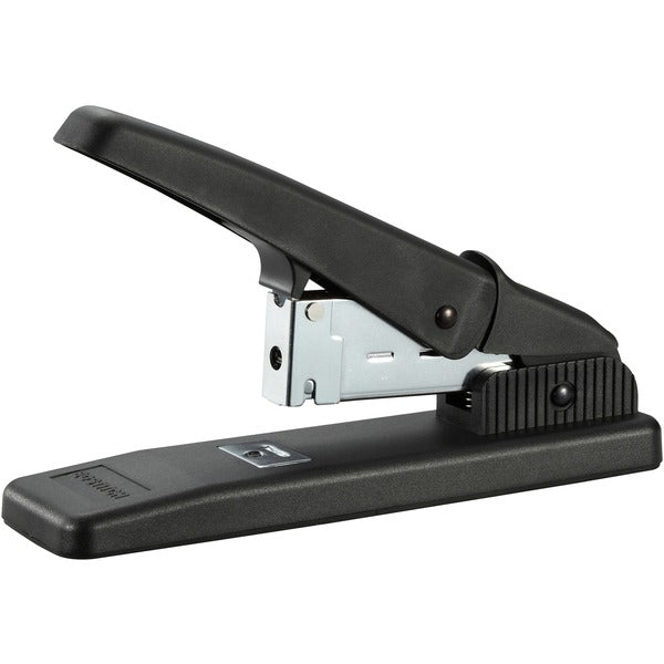 Bostitch 60 Sheet Heavy-duty Stapler - Staples Upto 60 Sheet of 20lb Paper - Staple Size: 1/4" (6.35 mm), 3/8" (9.53 mm) - 2.75" (69.85 mm) Throat Depth - Black - Rubber - 1 Each