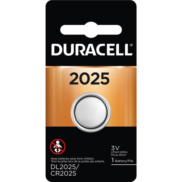 Duracell Coin Cell Lithium 3V Battery - DL2025 - For Multipurpose - 150 mAh - 3 V DCsapceShelf Life - 1 Each