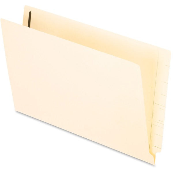 Pendaflex Legal End Tab File Folder - 8 1/2" (215.90 mm) x 14" (355.60 mm) - 3/4" (19.05 mm) Expansion - 2 Fastener(s) - 2" (50.80 mm) for Folder - Manila - 50 / Box