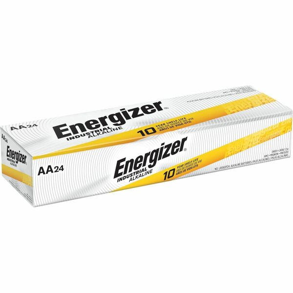 Energizer Industrial Battery - For Vending Machine, Office, Classroom, Electronics - AA - 24 / Box