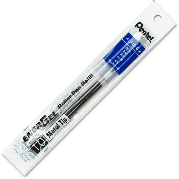 EnerGel EnerGel Liquid Gel Pen Refills - 1 mm (0.04") , Bold Point - Blue Ink - Metal Tip - 1 Each