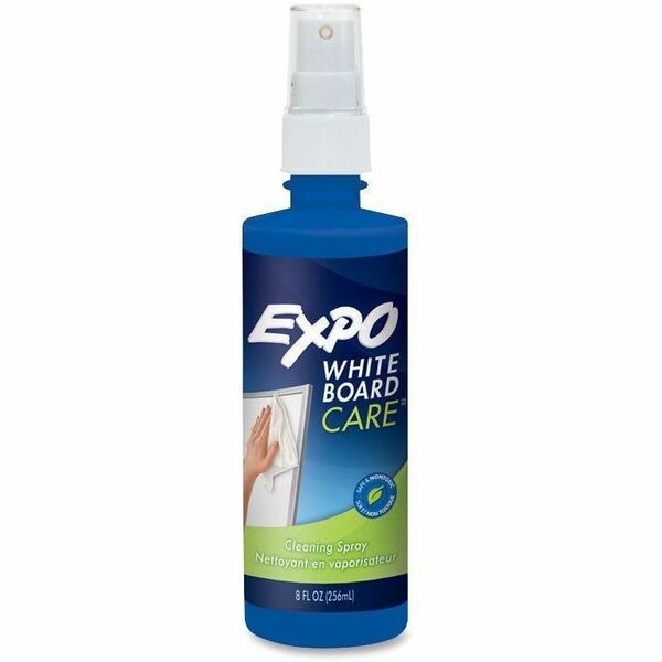 Expo Whiteboard Cleaner - 236.59 mL - Non-toxic - White - Isopropyl Alcohol, Ethylene Glycol Monobutyl Ether (EGBE) - 1 Each