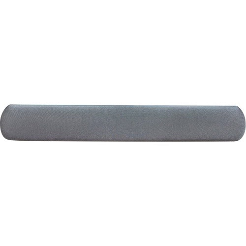 Compucessory Gel Keyboard Wrist Rest Pads - 19" (482.60 mm) x 2.87" (72.90 mm) x 0.75" (19.05 mm) Dimension - Gray - 1 Pack