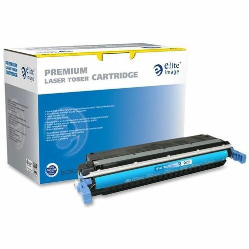 Elite Image Remanufactured Toner Cartridge - Alternative for HP 645A (C9731A) - Laser - 5000 Pages - Cyan - 1 Each