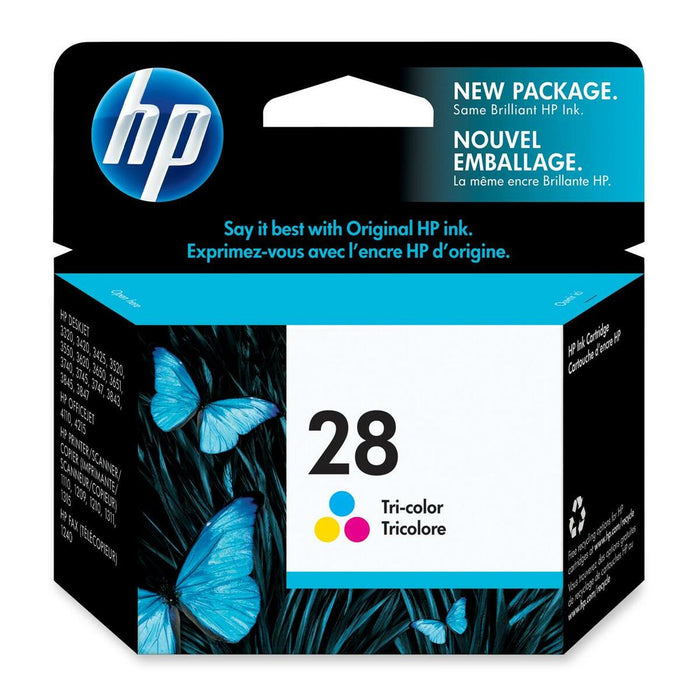 HP 28 Original Ink Cartridge - Single Pack - Inkjet - 190 Pages - Yellow, Cyan, Magenta - 1 Each